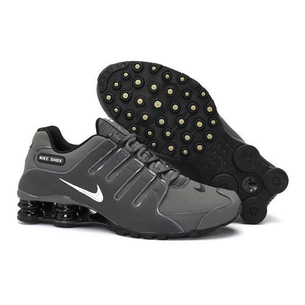 Men's Running Weapon Shox NZ Gray Shoes 0020